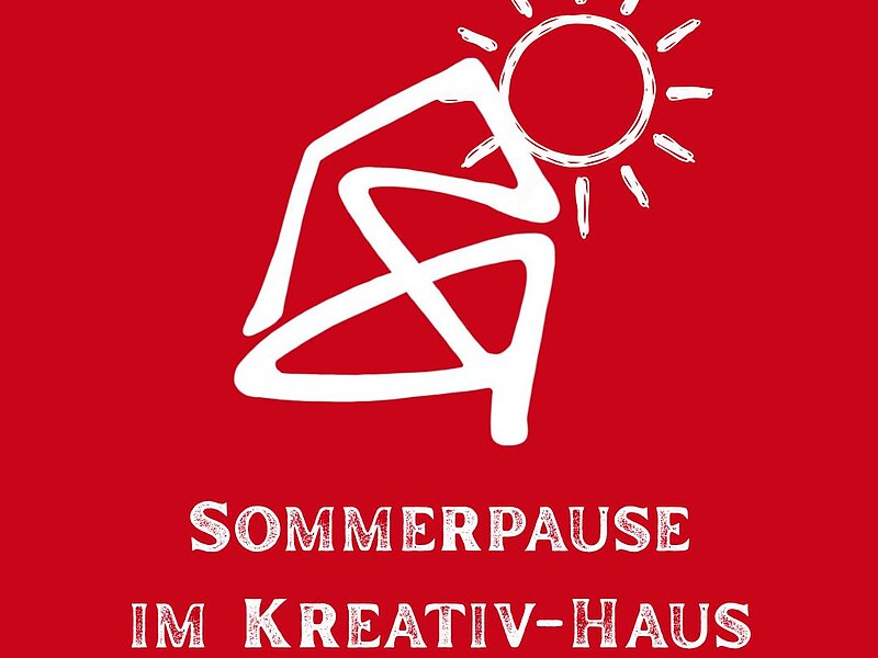 Kreativ-Haus Münster Logo mit Sonne für Sommerpause